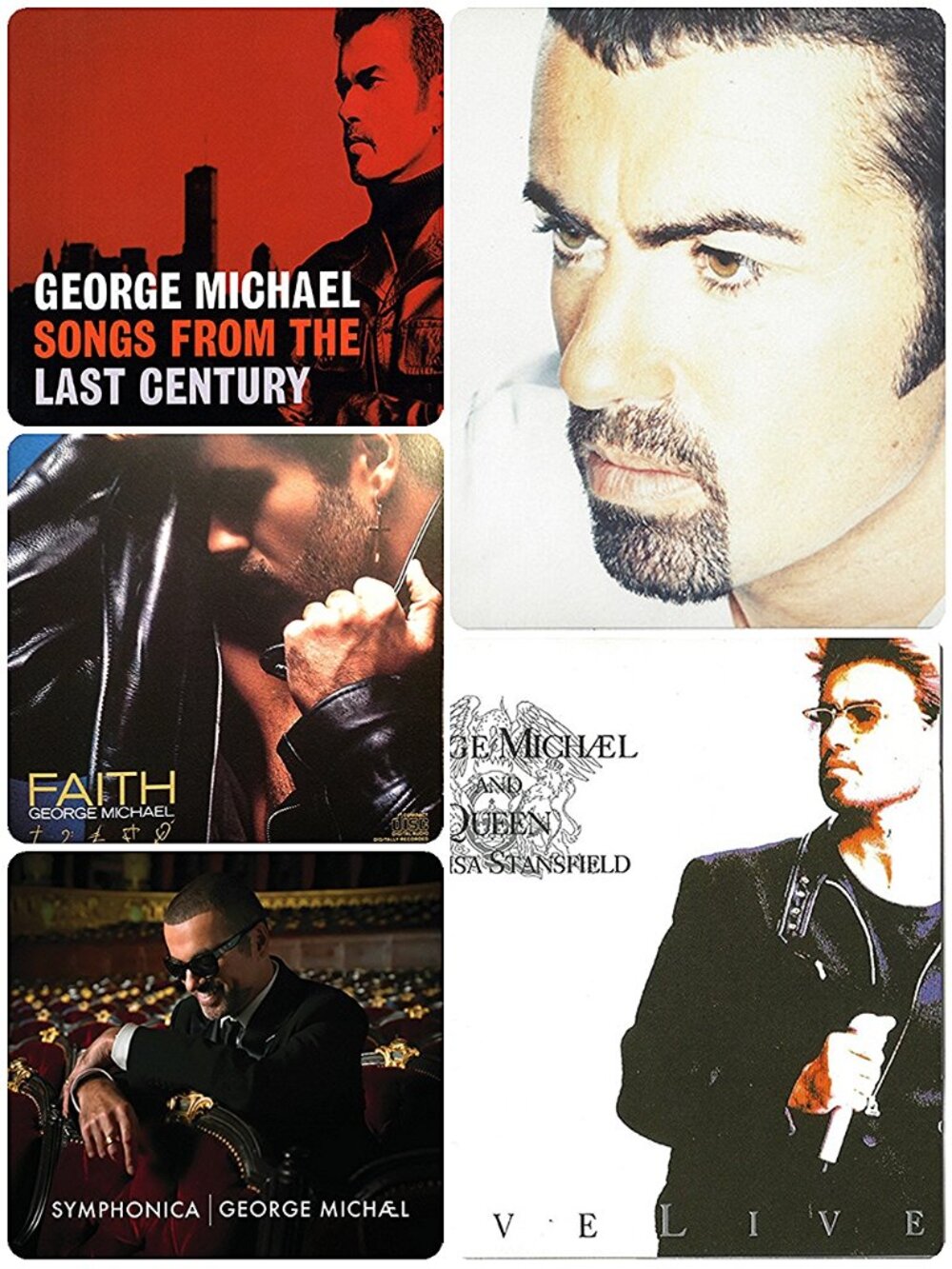 George Michael 5 CD Bundle